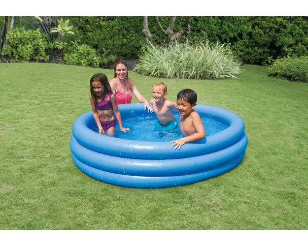 Piscina gonflabila Crystal Blue, 168x38 cm, 581 L, polivinil, albastru