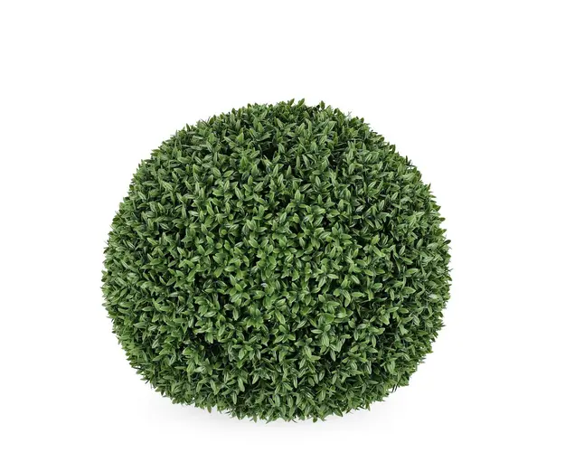 Planta artificiala in forma de sfera Aptenia, Bizzotto, D38 cm, polietilena, rezistenta la soare, verde