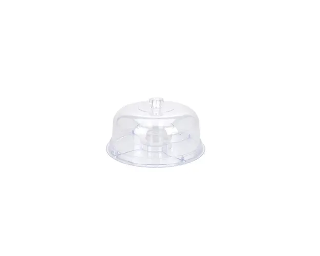 Platou pentru servire multifunctional, 30.5x20 cm, polistiren, transparent