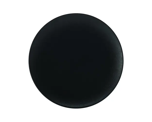 Platou servire rotund, Maxwell&amp;Williams, Caviar, 40 cm Ø, portelan, negru