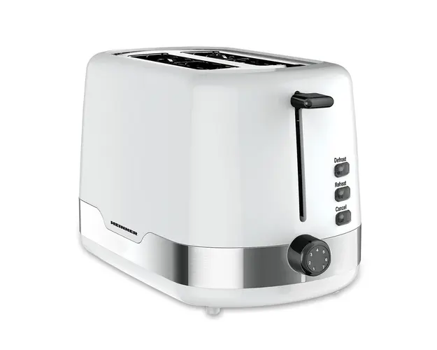 Prajitor de paine Heinner, 850 W, 7 nivele, alb