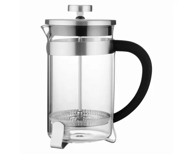 Presa franceza pentru cafea si ceai / cafetiera BergHOFF, Essentials Aroma, 800 ml, inox/sticla termorezistenta