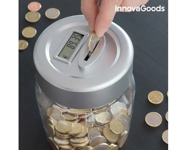Pusculita electronica digitala InnovaGoods, Ø12x17 cm