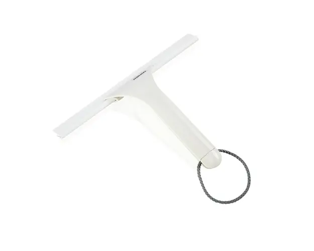 Racleta pentru dus cu agatatoare Cubicle Shower Slider, Leifheit, plastic, alb