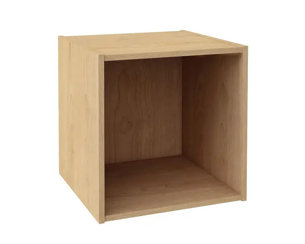 Raft modular Composite Cube, Bizzotto, 35x35x35 cm, PAL/MDF, natural