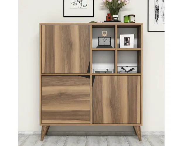 Dulap multifunctional, Hommy Craft, Pulse, 100x115x30 cm, Maro