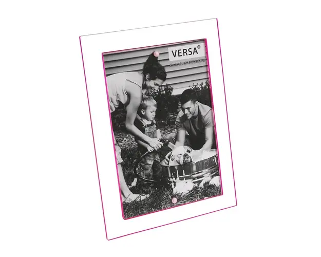 Rama foto Lexie, Versa, 13x18 cm, acril, roz