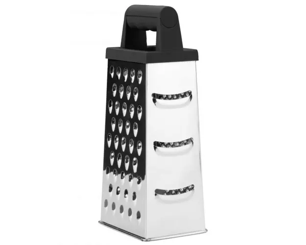 Razatoare cu 4 laturi BergHOFF, Essentials, 10.5 x 8 x 23.5 cm, inox/cauciuc, negru
