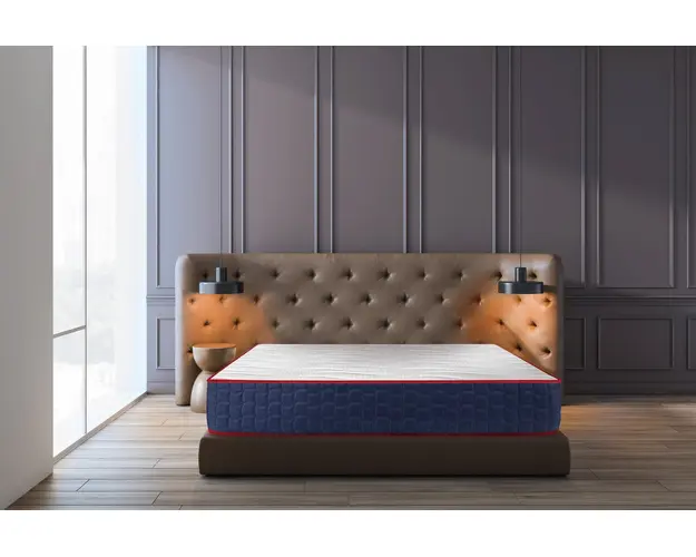 Saltea Cocos Polar Memory Jeans 140 x 200 cm