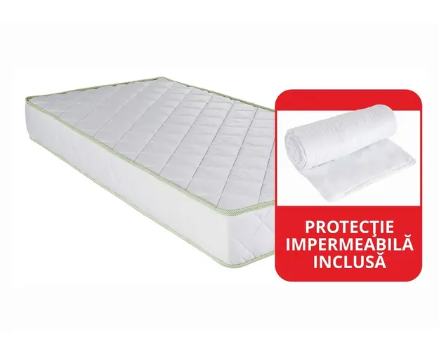 Saltea copii Green Future Premier, husa de calitate, 60x120 cm