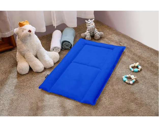 Saltea de infasat Travel, 48x78 cm, Pliabila, Albastru