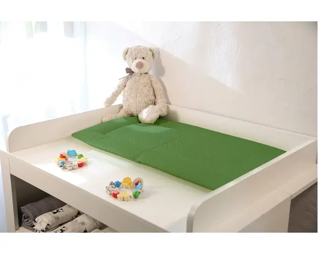 Saltea de infasat Travel Premium, 48x78 cm, Hipoalergenica, Pliabila, Verde