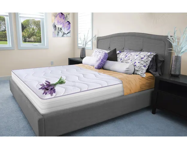 Saltea Green Future, Lavanda Therapy 14+2, Memory Arctic Gel, Super Ortopedica, Anatomica, 90x200 cm