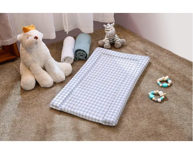 Saltea infasat M, 38x70 cm, Blue Gingham