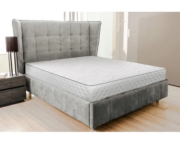 Saltea ortopedica Silver Memory 140x190 cm cu lenjerie de pat inclusa