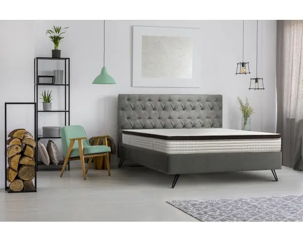 Saltea Perugia Organic Cotton Pocket Memory 7 Zone de Confort 140x200 cm