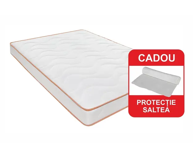 Saltea Ortopedica Orange Line 120x200 cm - Hipoalergenica, anatomica