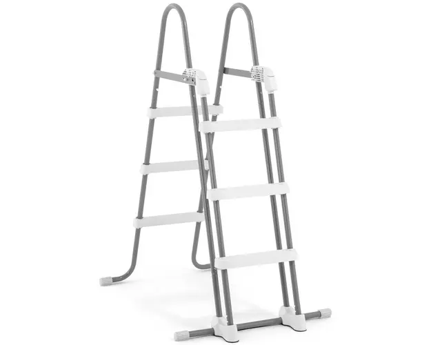 Scara pentru piscina, H107 cm, aluminiu