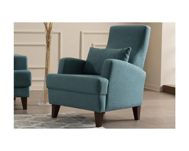 Fotoliu, Balcab Home, 825BLC1364, Lemn, Turcoaz