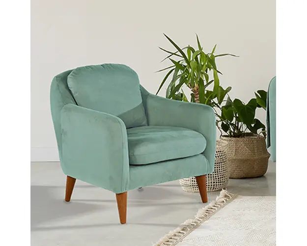 Fotoliu, Unique Design, 867UNQ1047, Lemn de pin, Verde