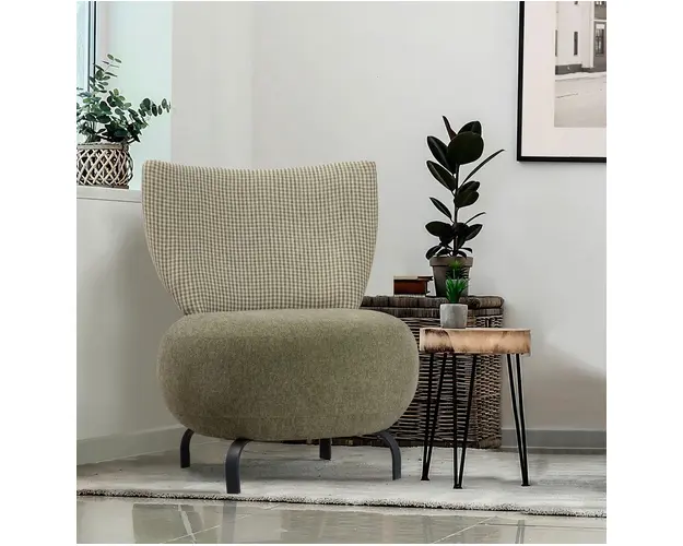 Fotoliu, Unique Design, 867UNQ1061, Lemn de carpen, Verde