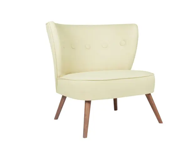 Fotoliu, Zeon, 558ZEN1101, Lemn, Crem