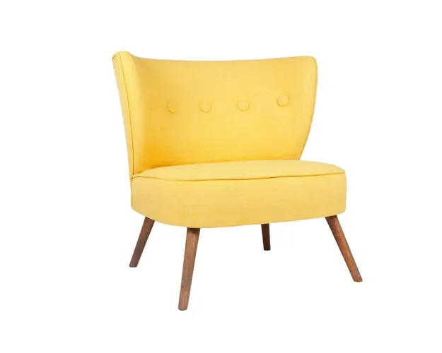 Fotoliu, Zeon, 558ZEN1107, Lemn, Galben