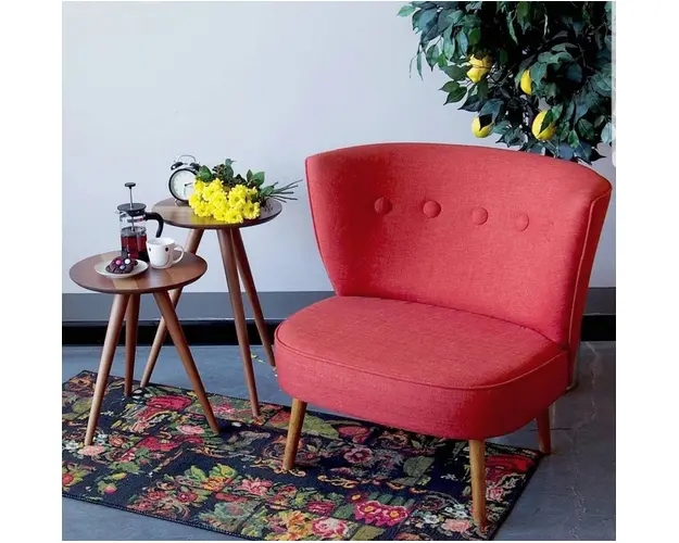 Fotoliu, Zeon, 558ZEN1109, Lemn, Caramiziu