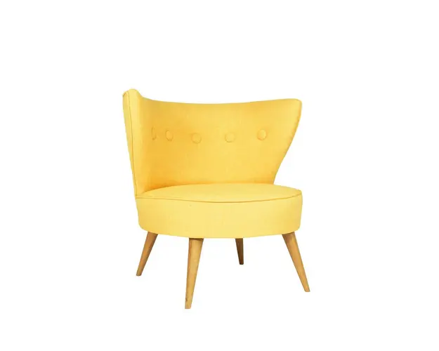 Fotoliu, Zeon, 558ZEN1117, Lemn, Galben