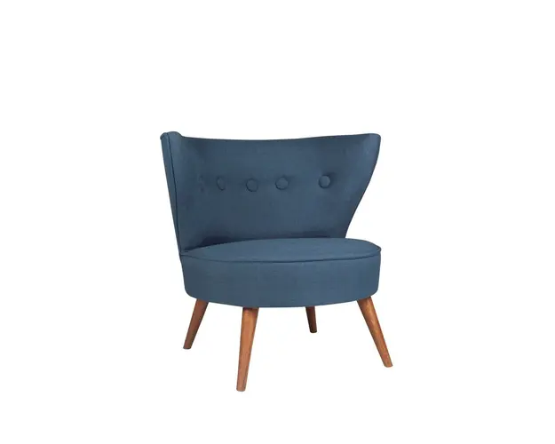 Fotoliu, Zeon, 558ZEN1118, Lemn, Albastru