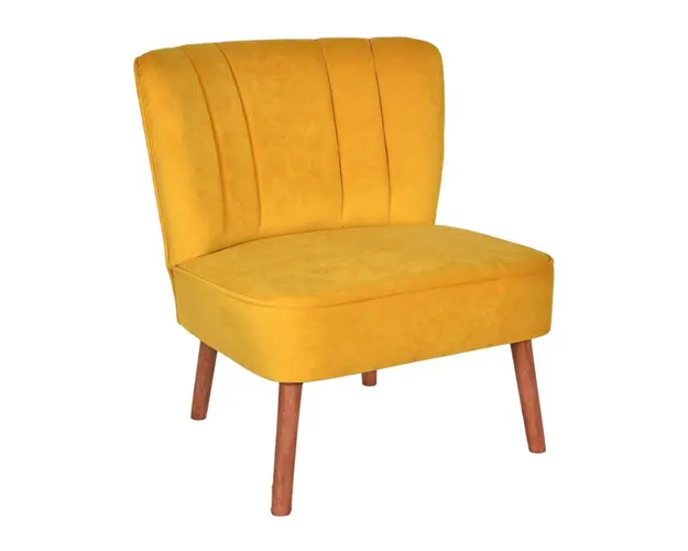 Fotoliu, Zeon, 558ZEN1401, Lemn, Galben