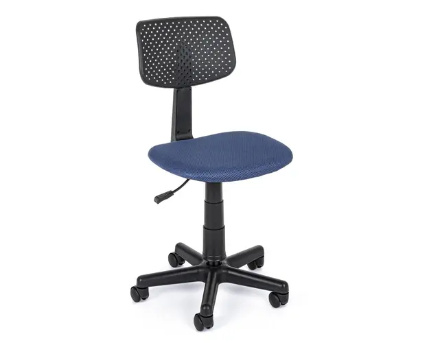 Scaun de birou Artemis, Bizzotto, mesh/nailon, albastru