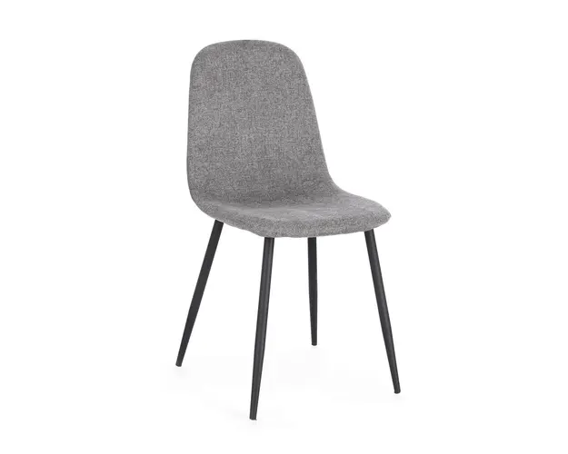 Scaun Irelia, Bizzotto, 52.5x42.5x90 cm, otel/poliester, gri inchis