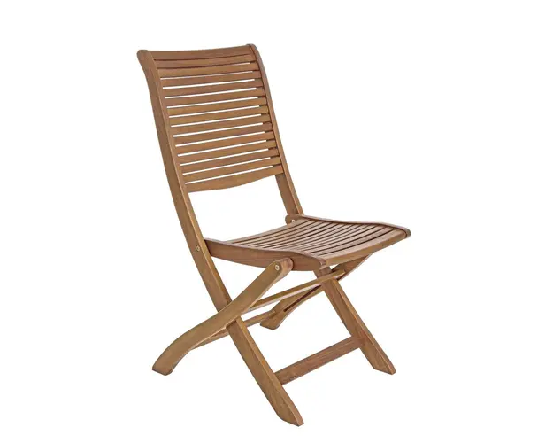 Scaun pentru gradina Noemi, Bizzotto, pliabil, 50.5 x 64 x 93 cm, lemn de salcam