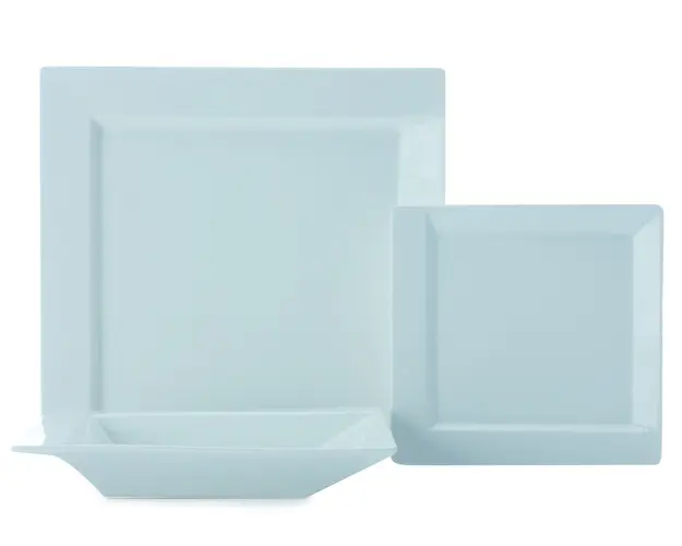 Serviciu de masa 12 piese, Maxwell &amp; Williams, portelan, alb