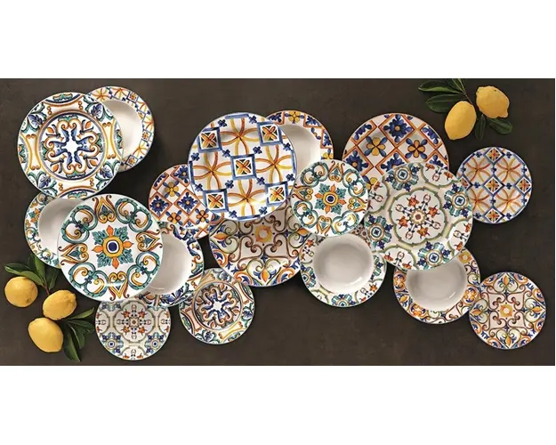 Serviciu de masa 18 piese, Medicea, Brandani, portelan