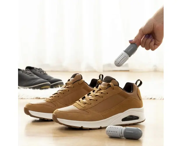 Set 2 capsule deodorante pentru incaltaminte Froes, Innovagoods, Ø3 x 9 cm, reutilizabil, ecologic