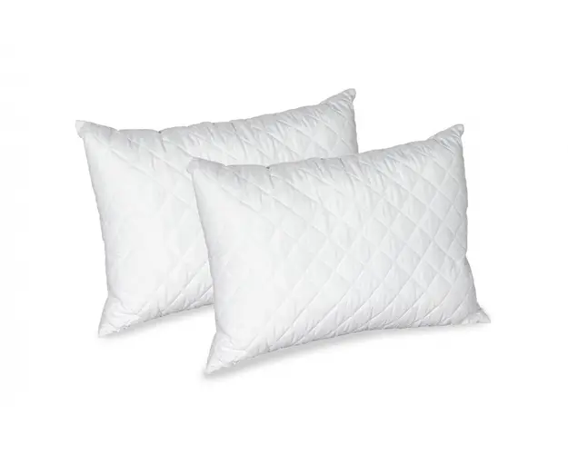 Set 2 perne Alcam, microfibra matlasata, 50x70 cm