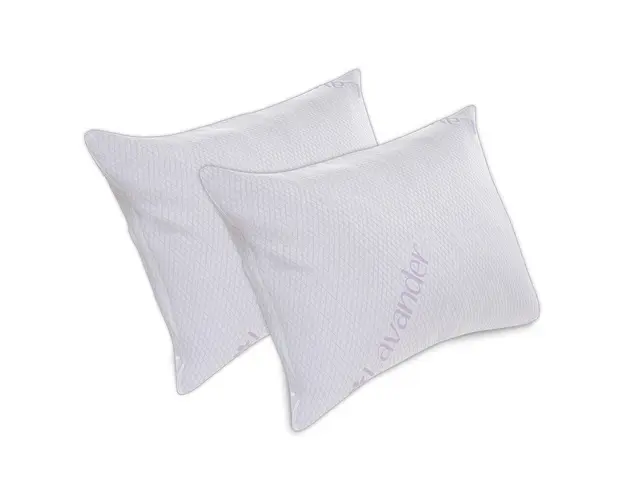 Set 2 perne Green Future Lavanda Memory Uno 50x70 cm