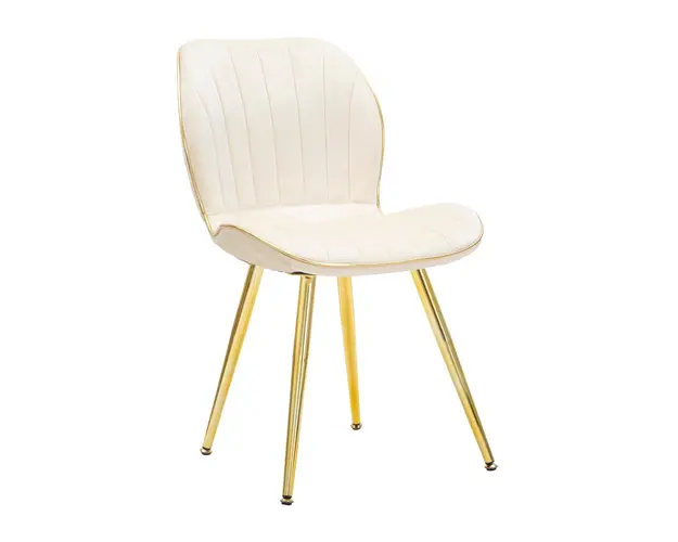 Set 2 scaune Paris Space, Mauro Ferretti, 46x58x77 cm, lemn, crem