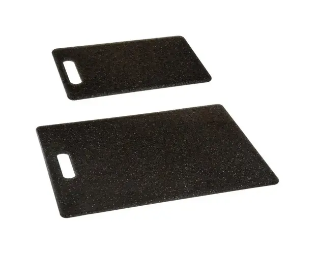 Set 2 tocatoare, 5five, 36 x 27 cm, polipropilena, negru