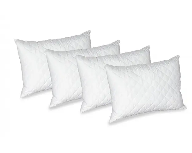 Set 4 perne Alcam, microfibra matlasata, 50x70 cm