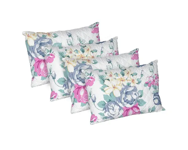 Set 4 perne Joanna, microfibra matlasata Alcam, 50x70 cm