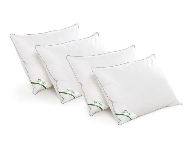 Set 4 perne Sleep by Green Future 10% puf gasca 90% pana de gasca, 50x70 cm