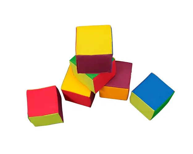Set 6 cuburi educative, Multicolor
