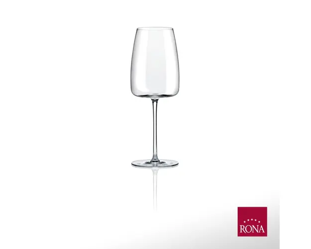 Set 6 pahare pentru vin Lord, Rona, 420 ml, sticla, transparent