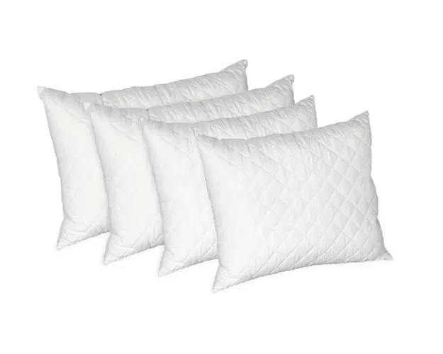 Set Alcam, 2 perne microfibra 40x50 cm, 2 perne microfibra 70x90 cm