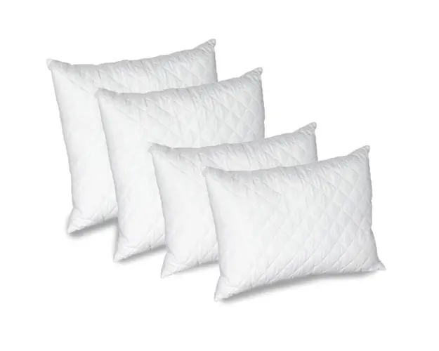 Set Alcam, 2 perne microfibra 50x70 cm, 2 perne microfibra 70x70 cm