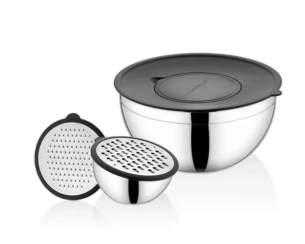 Set recipiente depozitare, Noble Life, 721NBL3110, Inox, Otel