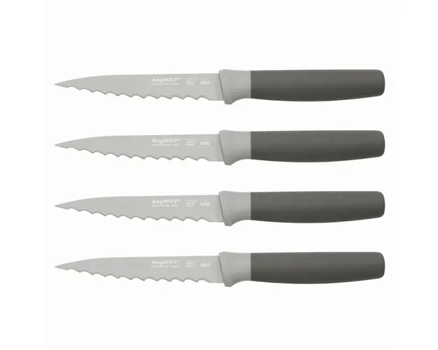 Set cutite pentru friptura 4 piese BergHOFF, Leo, 24 x 3.5 x 2 cm, inox